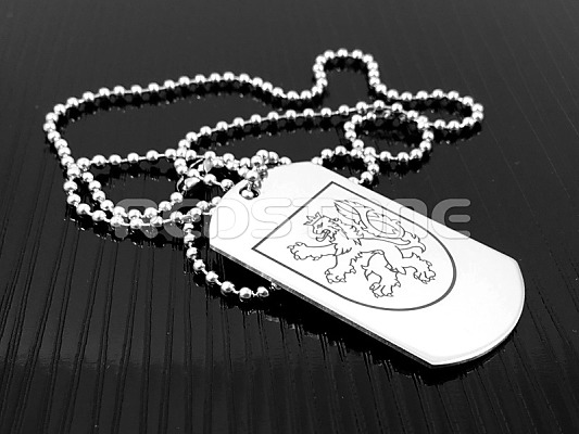 Vojenská známka s českým znakom